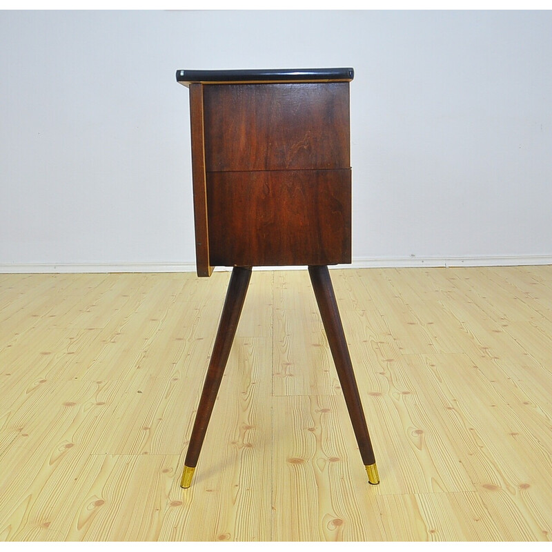 Vintage wood chest of drawers, 1950