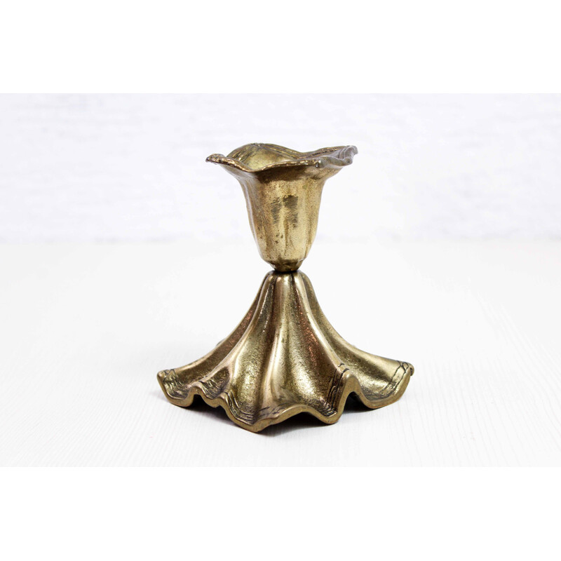 Candelero vintage de bronce, 1950