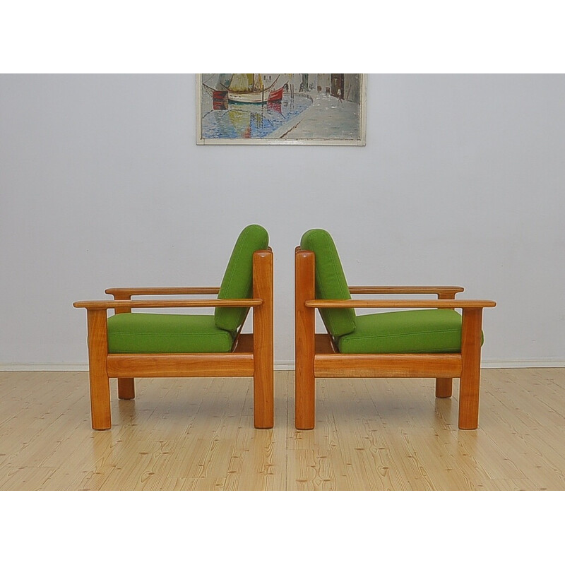 Pair of vintage armchairs by Knoll Antimott, 1960s