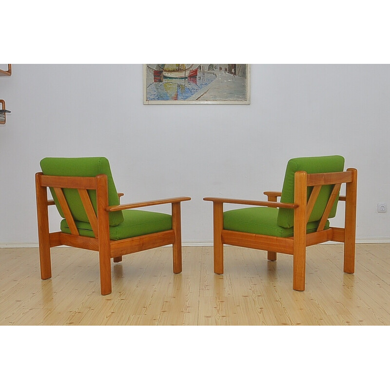 Pair of vintage armchairs by Knoll Antimott, 1960s