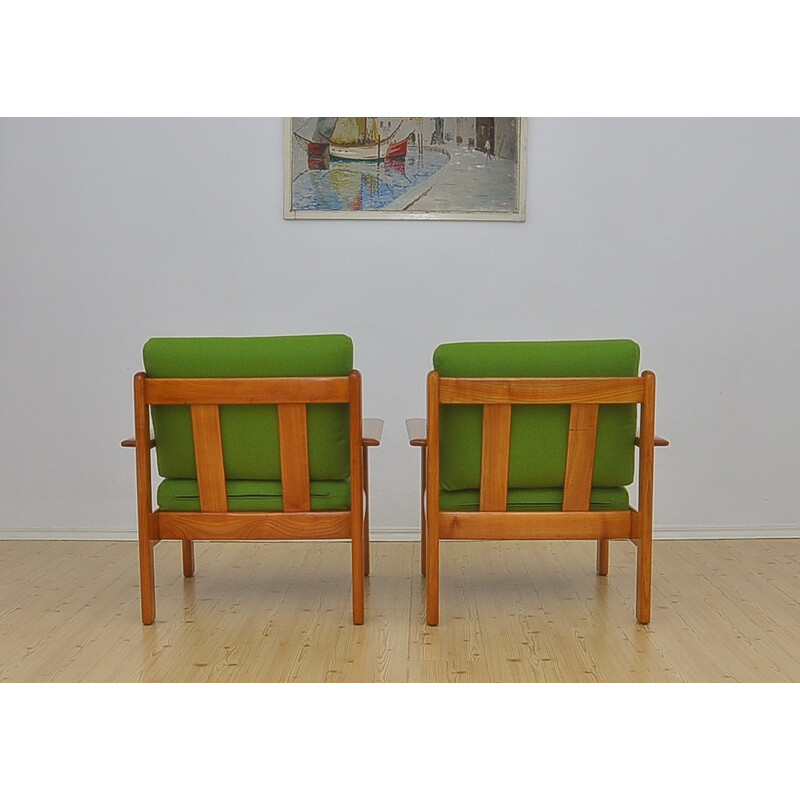 Paar Vintage-Sessel von Knoll Antimott, 1960er Jahre