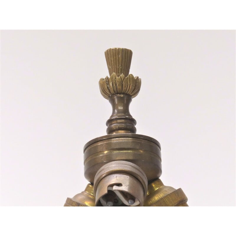 Pied de lampe vintage « Palme » de la Maison Charles