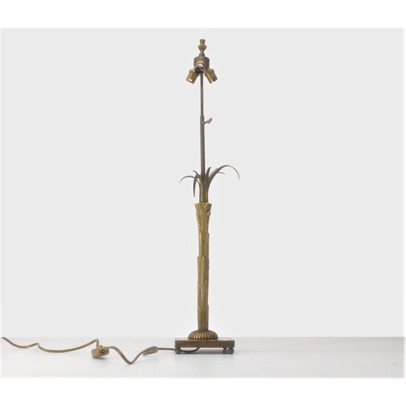 Vintage lamp stand "Palme" by Maison Charles