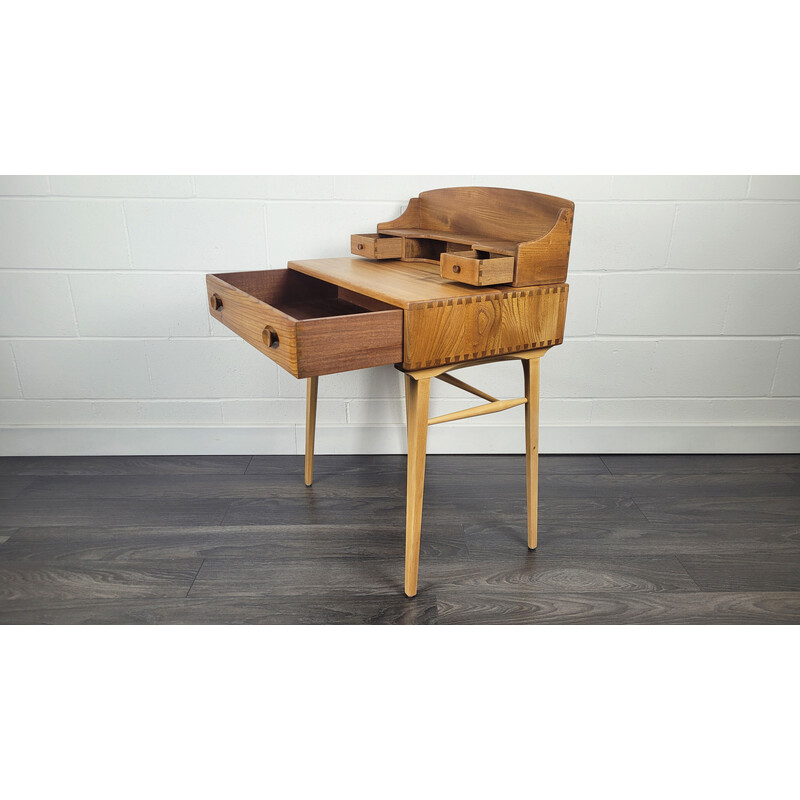 Vintage writing desk by Ercol, 1960s