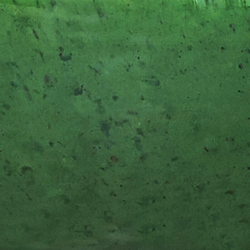 Pareja de jarrones verdes vintage en cristal de Murano de Dogi, Italia años 70