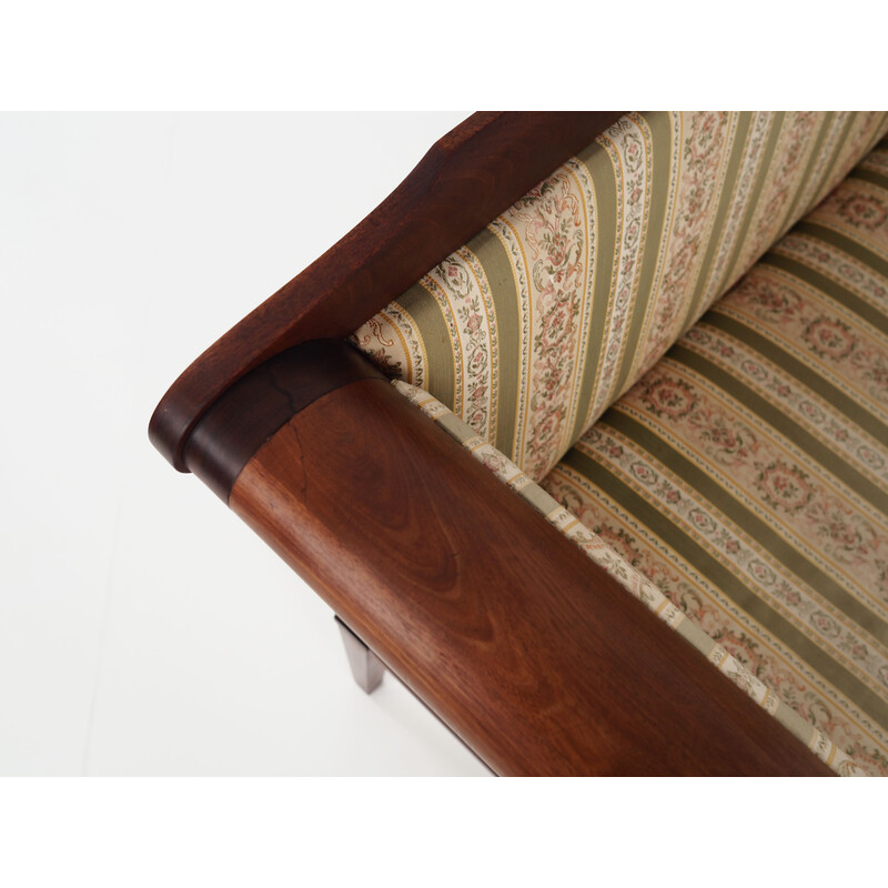 Canapé vintage avec tapisserie d'ameublement