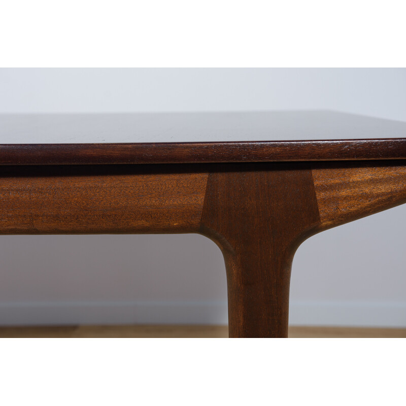 Mid-century teak extendable dining table by McIntosh, 1960s