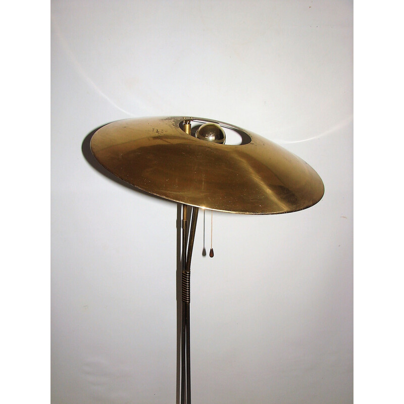 Mid century brass floor lamp, Italy 1960s