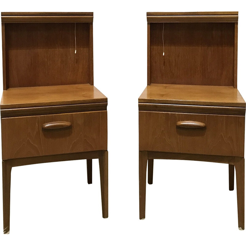Pair of bedside tables by William Lawrence - 1960s