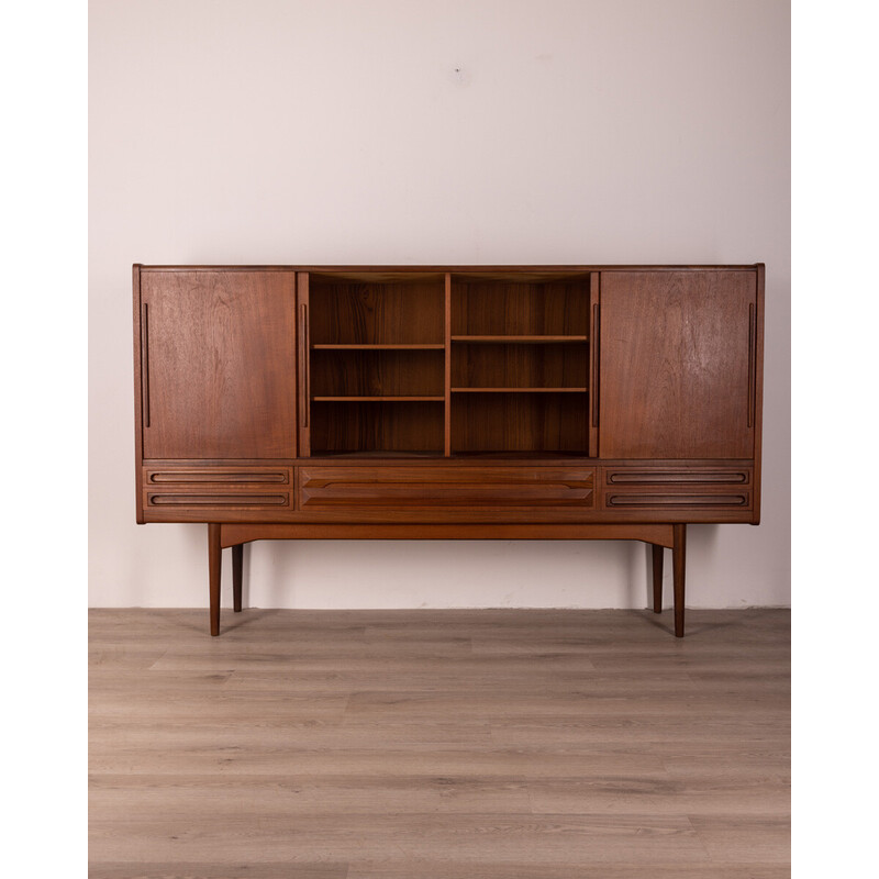 Credenza vintage in legno di teak di Jhoannes Andersen per Uldum Møbelfabrik, 1960