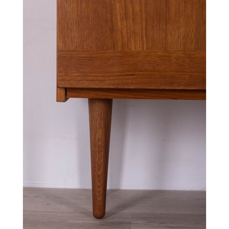 Vintage highboard in teak wood, 1960s