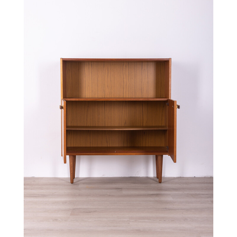 Vintage highboard in teak wood, 1960s