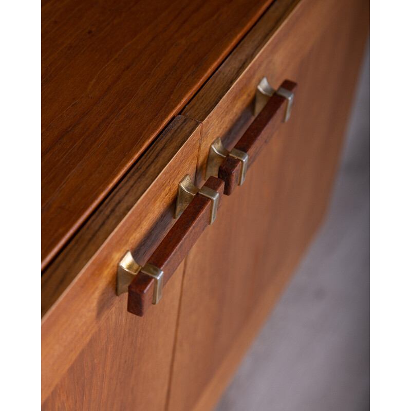 Credenza vintage in legno di teak, anni '60