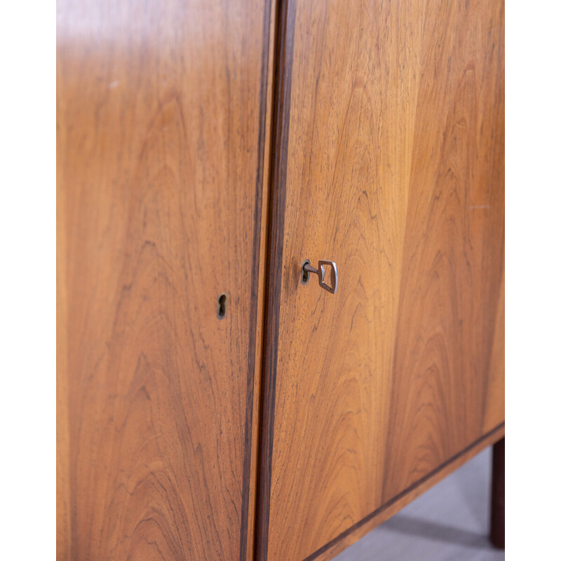 Vintage sideboard in rosewood with two hinged doors by Poul Hundevad, 1960s