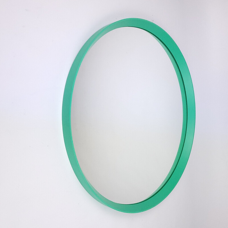 Vintage mirror in an acrylic frame, 1970s