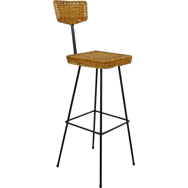 Ensemble quatre tabourets de bar de MBM - 1950