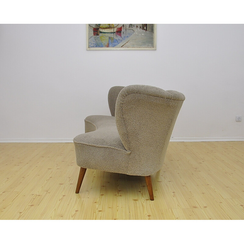 Vintage semicircular cocktail sofa, 1960s