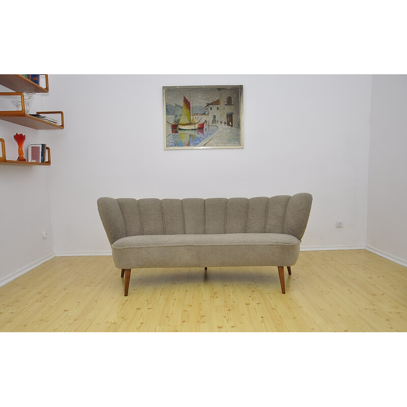 Vintage semicircular cocktail sofa, 1960s