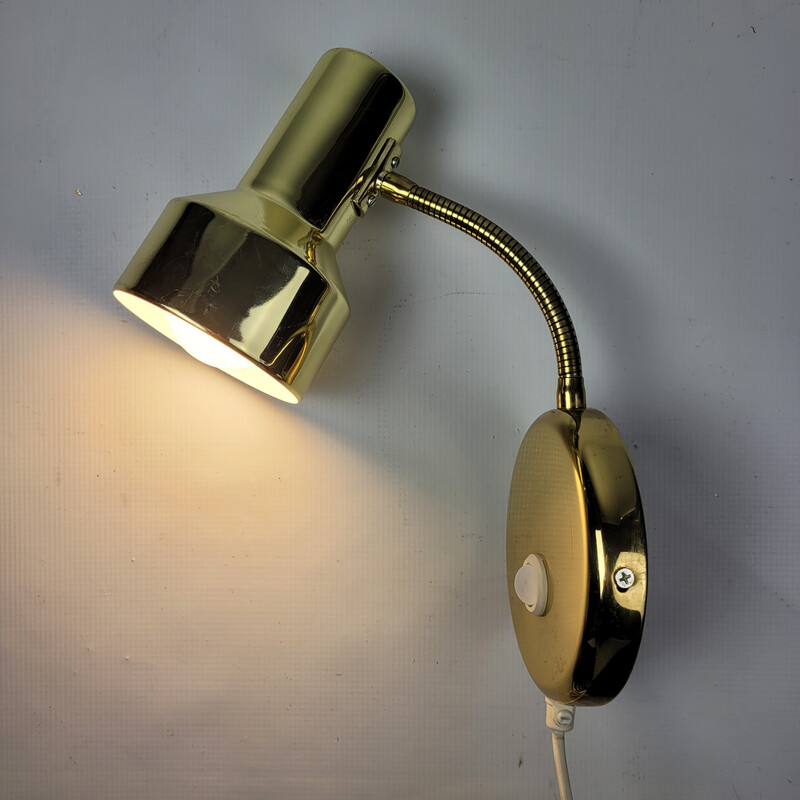 Vintage wall lamp, Sweden 1970s