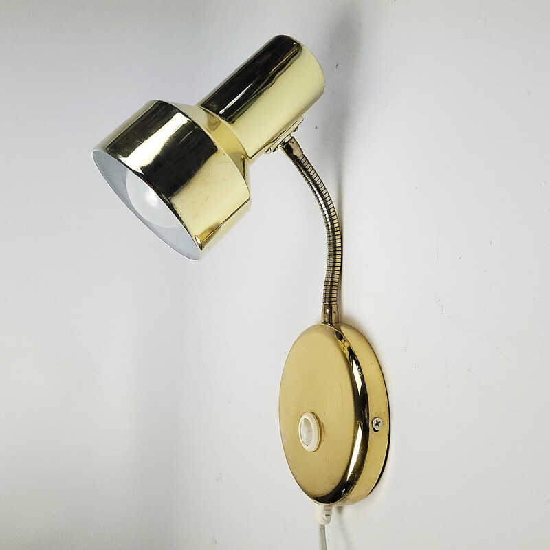 Vintage wall lamp, Sweden 1970s