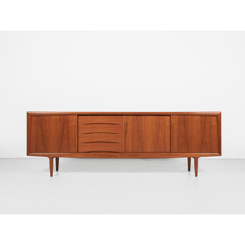 Mid century Danish sideboard in teak by Axel Christensen for Aco Møbler, 1960s