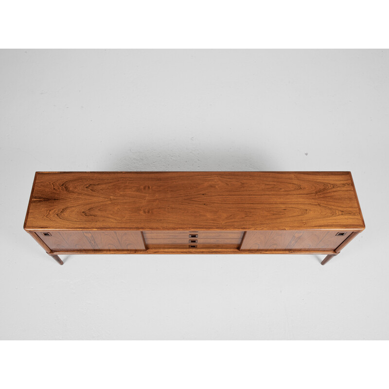 Mid century Danish sideboard in rosewood by Hw Klein for Bramin, 1960s