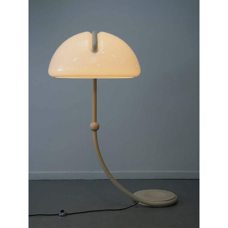 Vintage Serpente floor lamp by Elio Martinelli, Italy