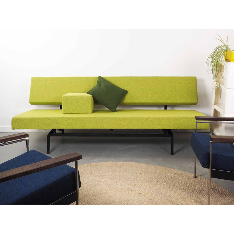 Vintage green sofa bed br03 by Martin Visser for ‘t Spectrum, 1960s