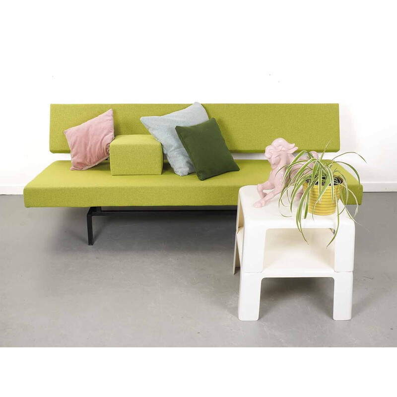 Vintage green sofa bed br03 by Martin Visser for ‘t Spectrum, 1960s