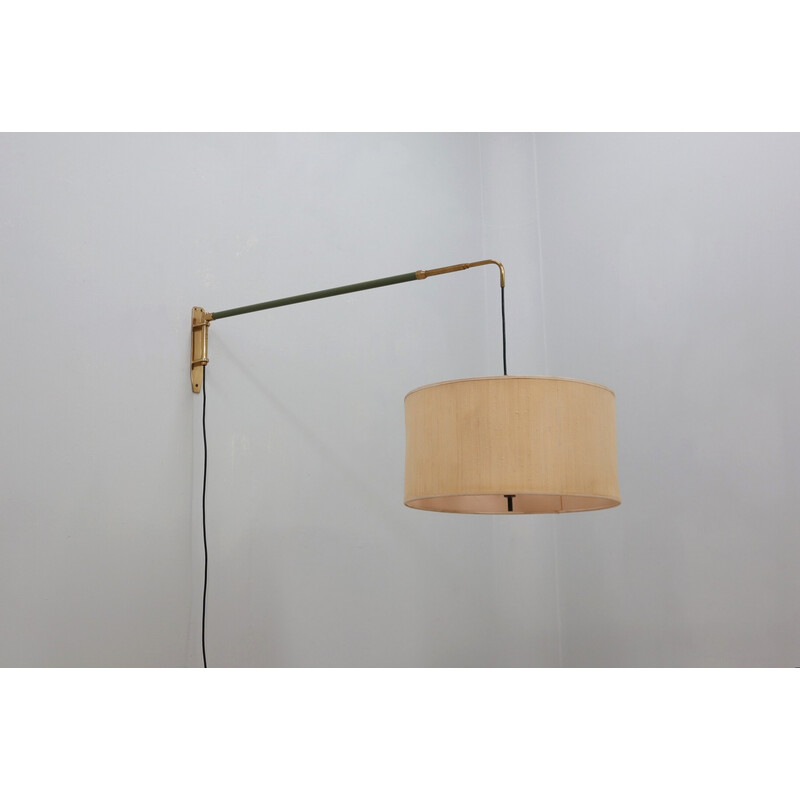 Mid century extendable wall lamp, 1950s