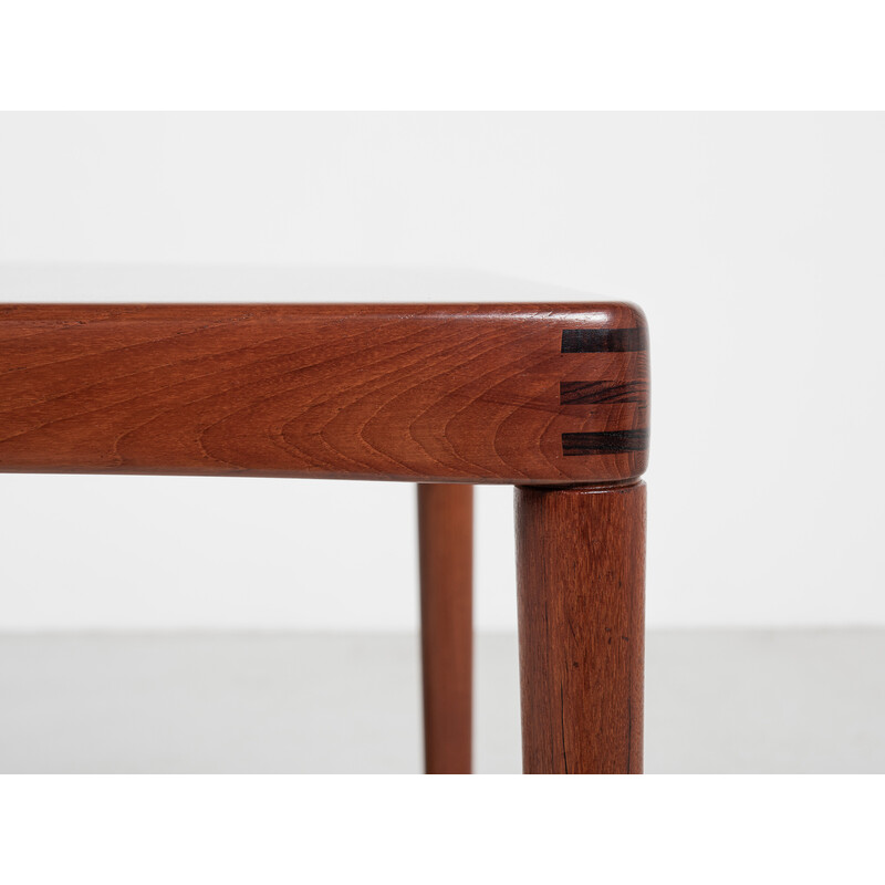 Mid century Danish dining table in teak by Hw Klein for Bramin, 1970