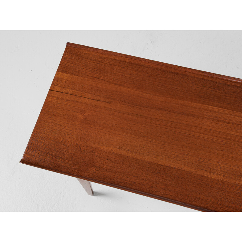 Table basse danoise vintage en teck par Finn Juhl pour France et Søn, 1960