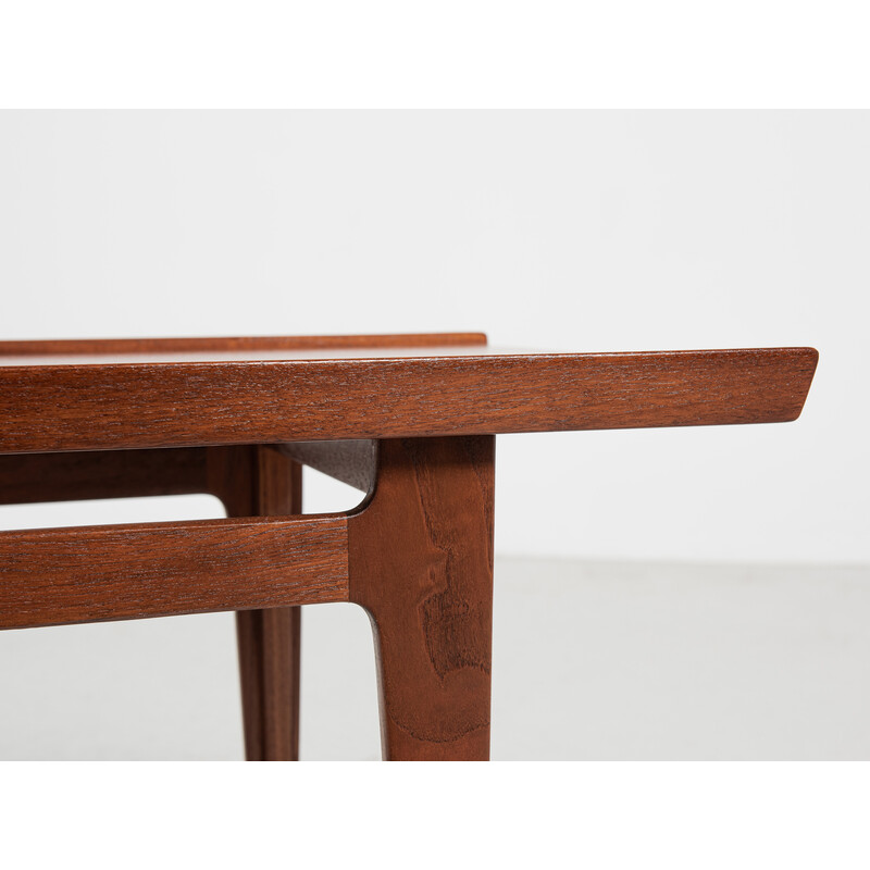 Mid century Danish coffee table in teak by Finn Juhl for France and Søn, 1960s