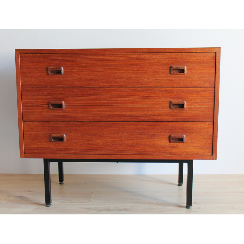 Vintage teak chest of drawers, 1960