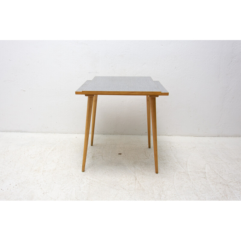 Mid century positioning side table by Interiér Praha, Czechoslovakia 1960s