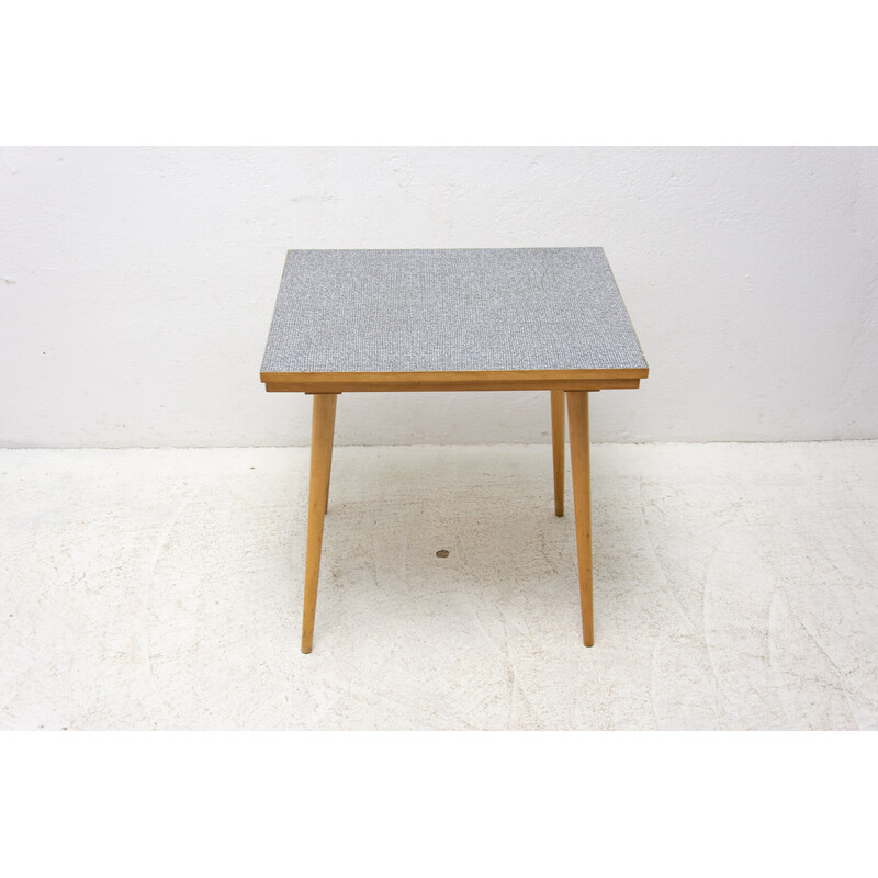 Mid century positioning side table by Interiér Praha, Czechoslovakia 1960s