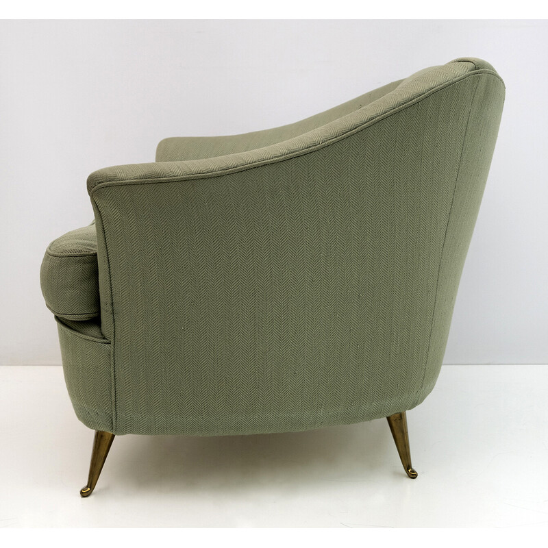 Pair of vintage Italian armchairs by Gio Ponti for Casa E Giardino, 1930s