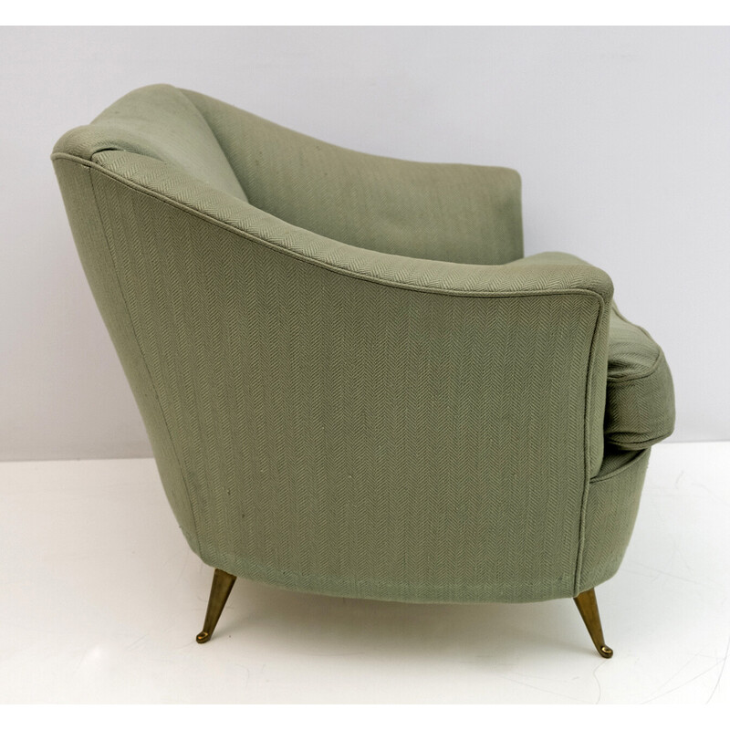 Pair of vintage Italian armchairs by Gio Ponti for Casa E Giardino, 1930s