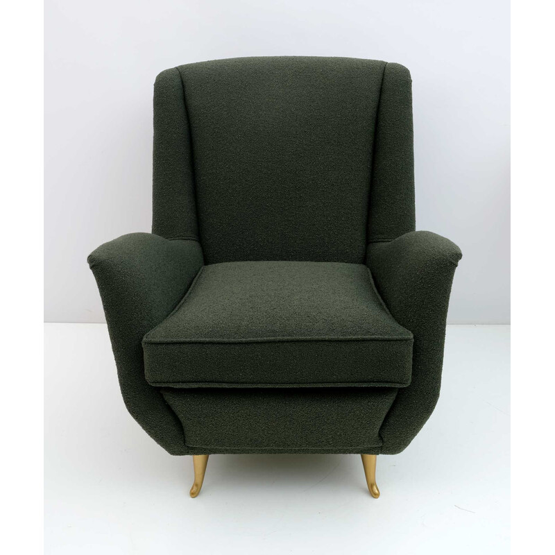 Mid-century Italian armchair by Gio Ponti for Isa Bergamo, 1950s