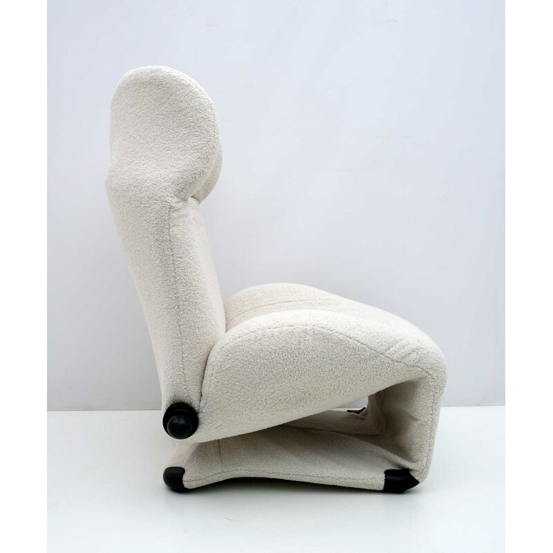 Poltrona vintage Wink di Toshiyuki Kita per Cassina, Italia anni '80