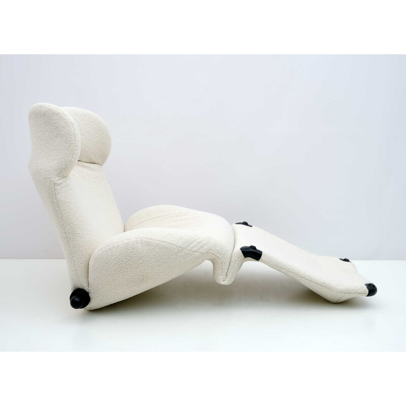 Poltrona vintage Wink di Toshiyuki Kita per Cassina, Italia anni '80