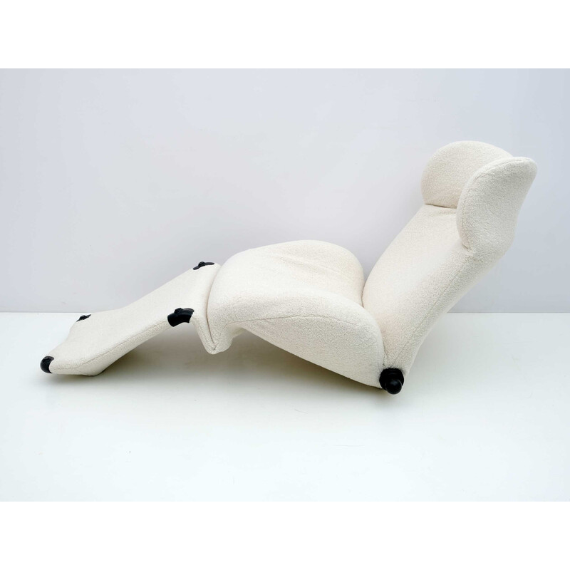 Cadeirão Vintage Wink de Toshiyuki Kita para Cassina, Itália 1980