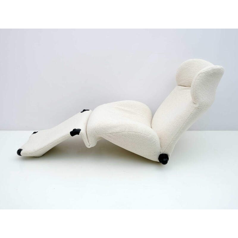 Vintage Wink armchair by Toshiyuki Kita for Cassina, Italy 1980s