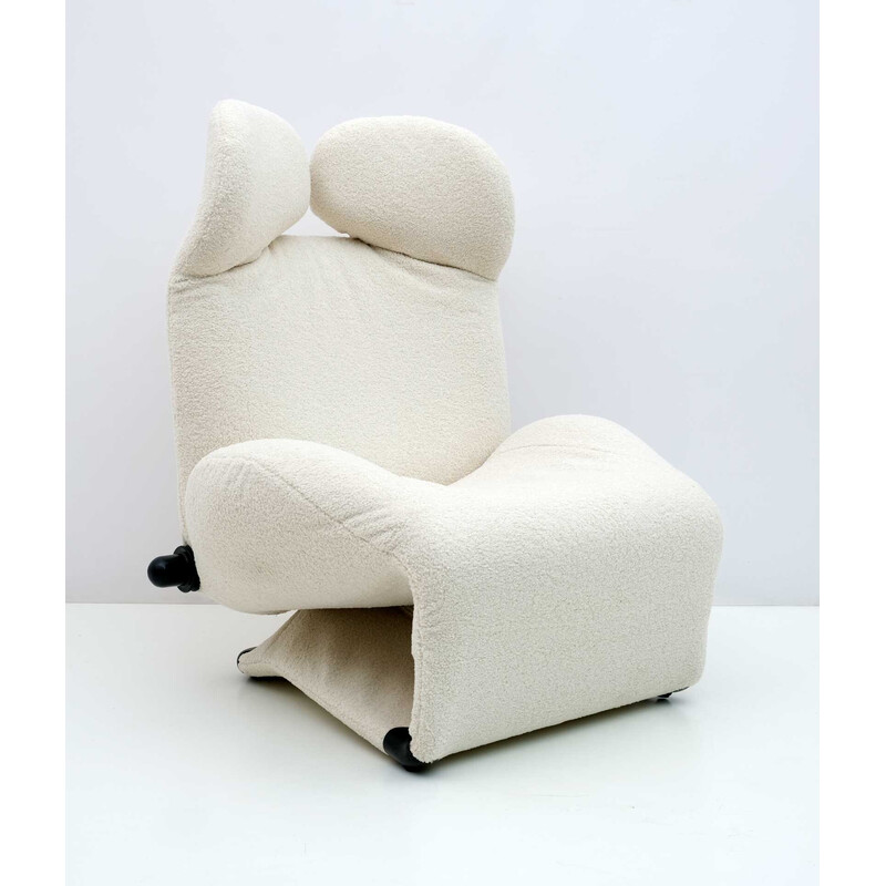 Vintage Wink fauteuil van Toshiyuki Kita voor Cassina, Italië 1980