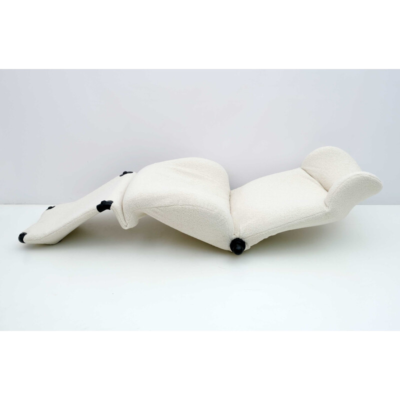 Cadeirão Vintage Wink de Toshiyuki Kita para Cassina, Itália 1980