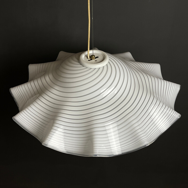 Vintage Murano glass pendant lamp, Italy 1970s