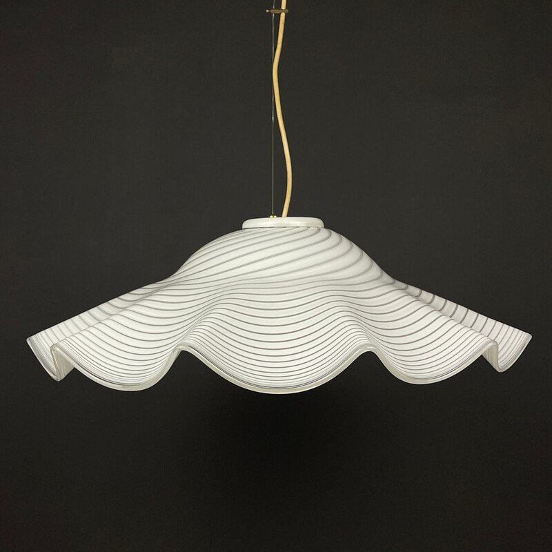 Vintage Murano glass pendant lamp, Italy 1970s