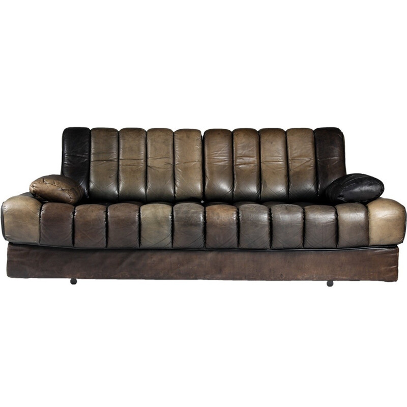 DS85 De Sede sofa / daybed in leather - 1970s