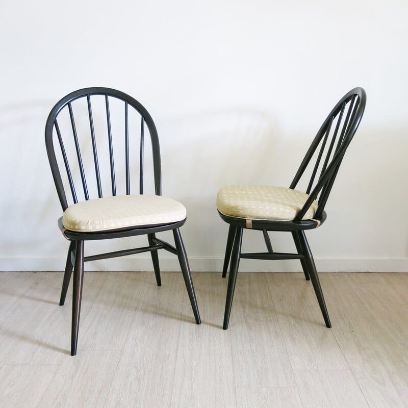 Pair of Windsor Chairs by Lucian Ercolani for Ercol, 1970s