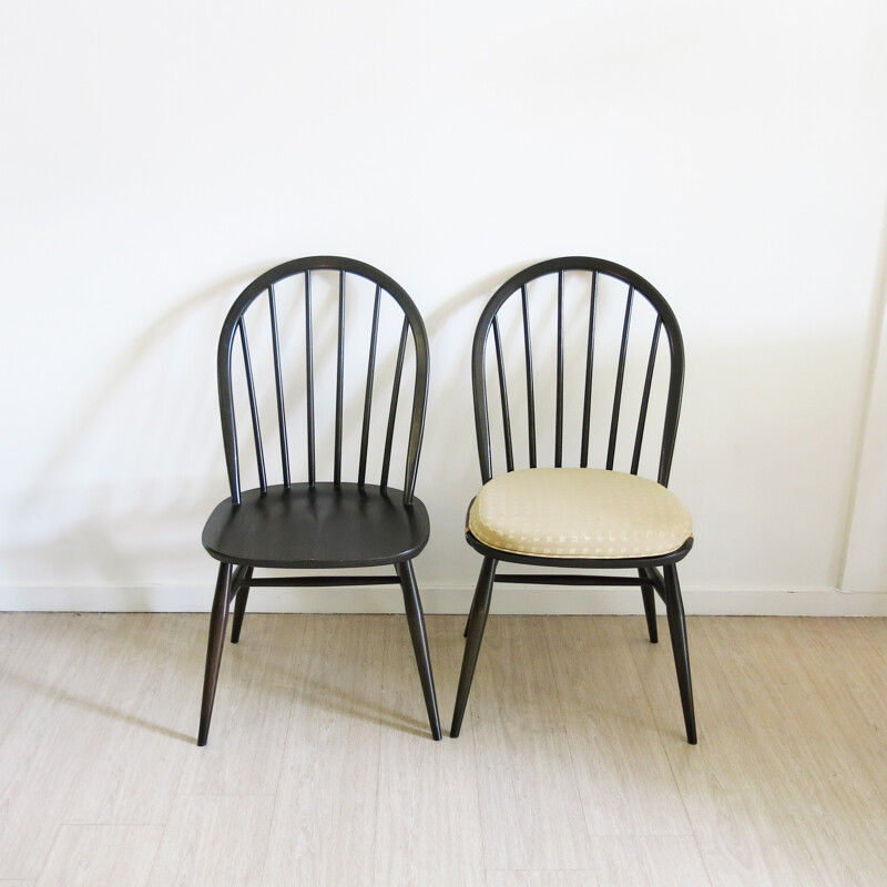 Pair of Windsor Chairs by Lucian Ercolani for Ercol, 1970s